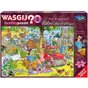 Puzzle - Holdson - Wasgij? - 500XLpc Puzzle - Retro Destiny #2 The Proposal