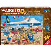 Puzzle - Holdson - Wasgij? - 500XLpc Puzzle - Retro Original #2 Happy Holiday