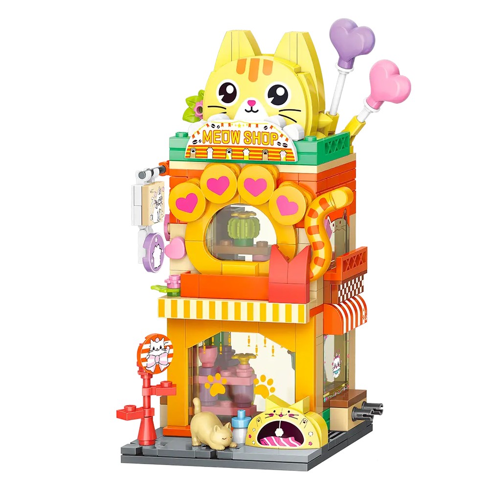 City Corner Meow Time Station
