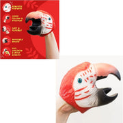 Wild Thingz Hand Puppet - Red Macaw