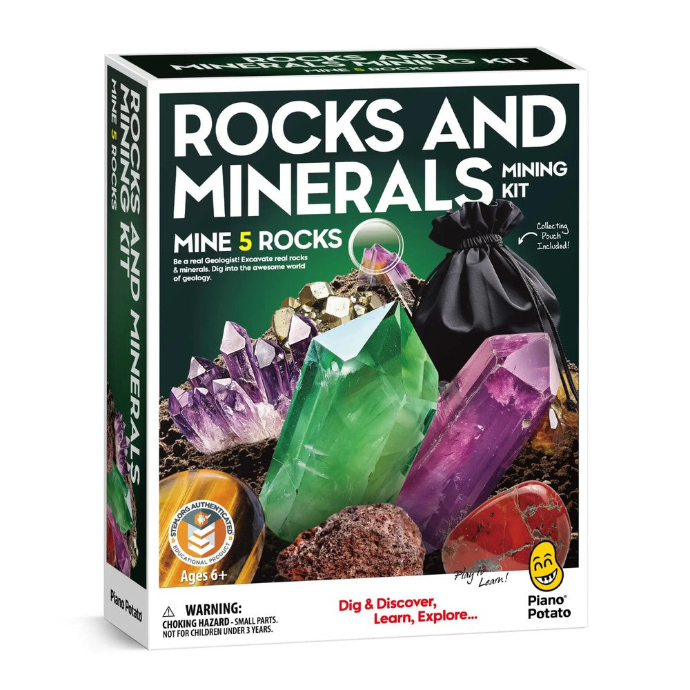 Rocks & Minerals Mining Kit