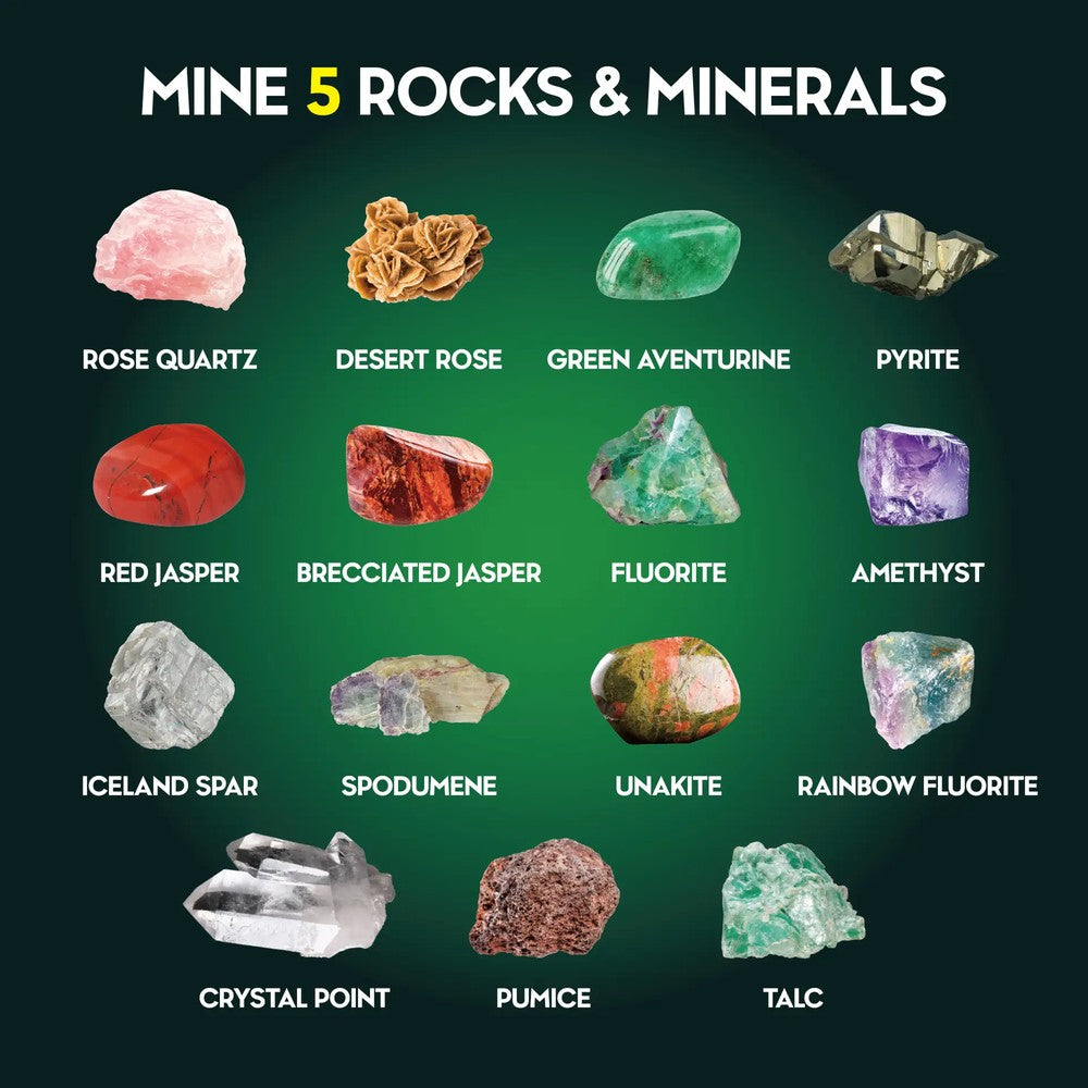 Rocks & Minerals Mining Kit