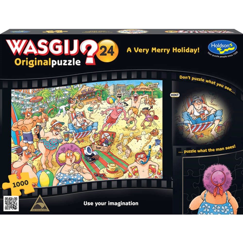 Puzzle - Wasgij? - 1000pc Puzzle - Original #24 A Very Merry Holiday