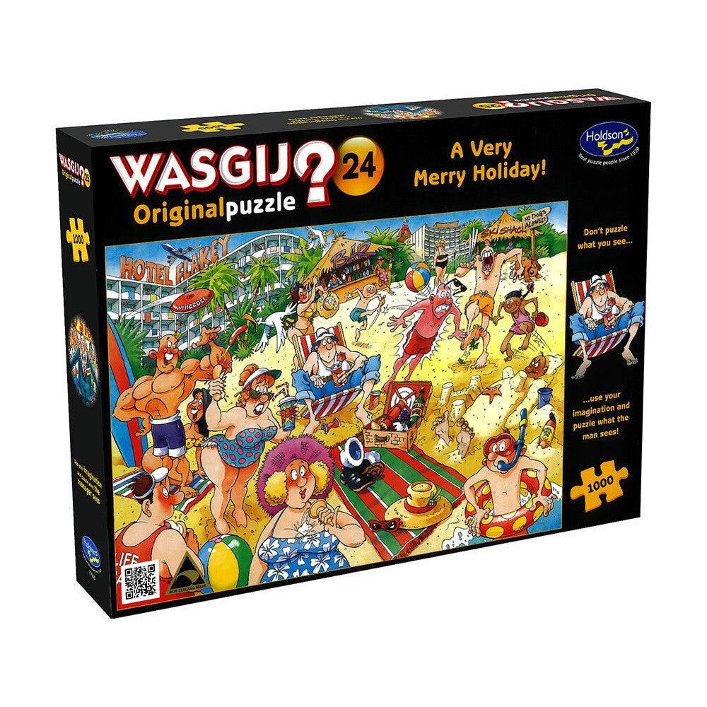 Puzzle - Wasgij? - 1000pc Puzzle - Original #24 A Very Merry Holiday