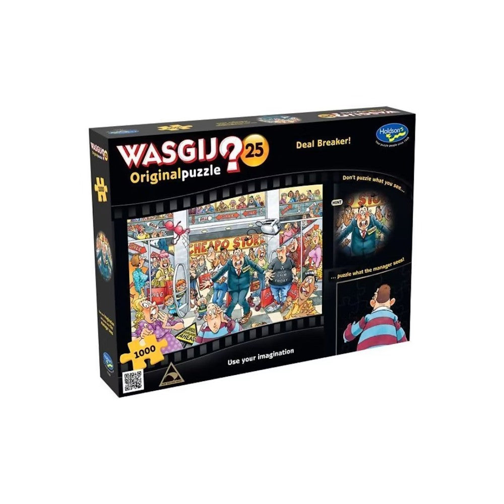 Puzzle - Wasgij? - 1000pc Puzzle - Original #25 Deal Breaker!