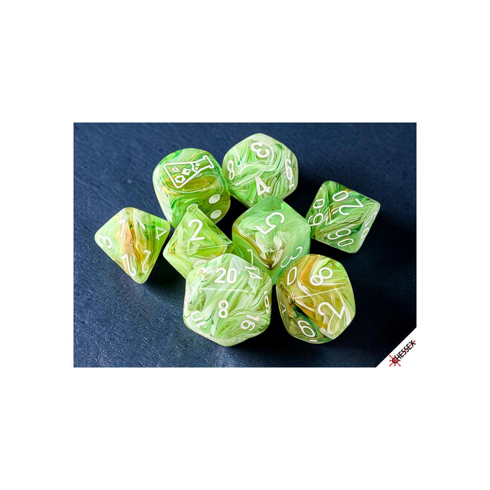 CHX 30077 Marbble Sour Green / White