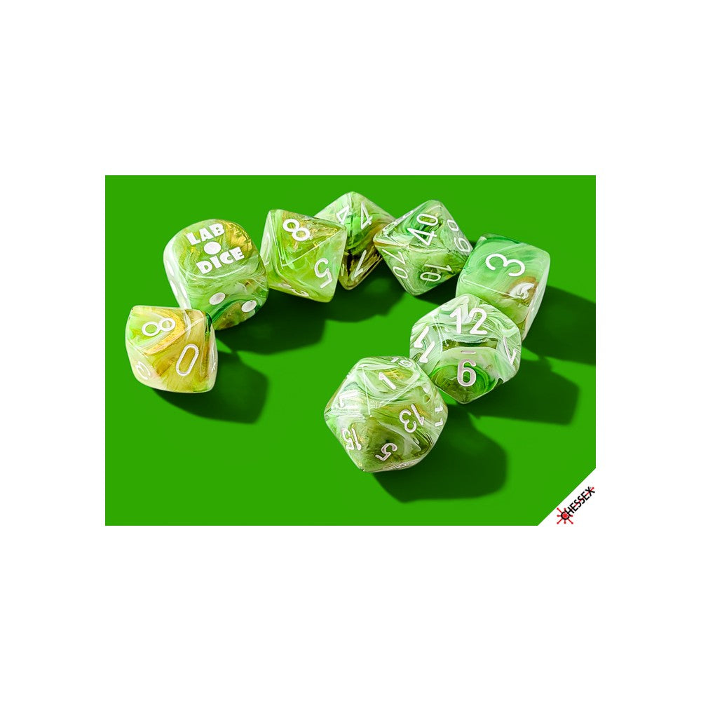 CHX 30077 Marbble Sour Green / White