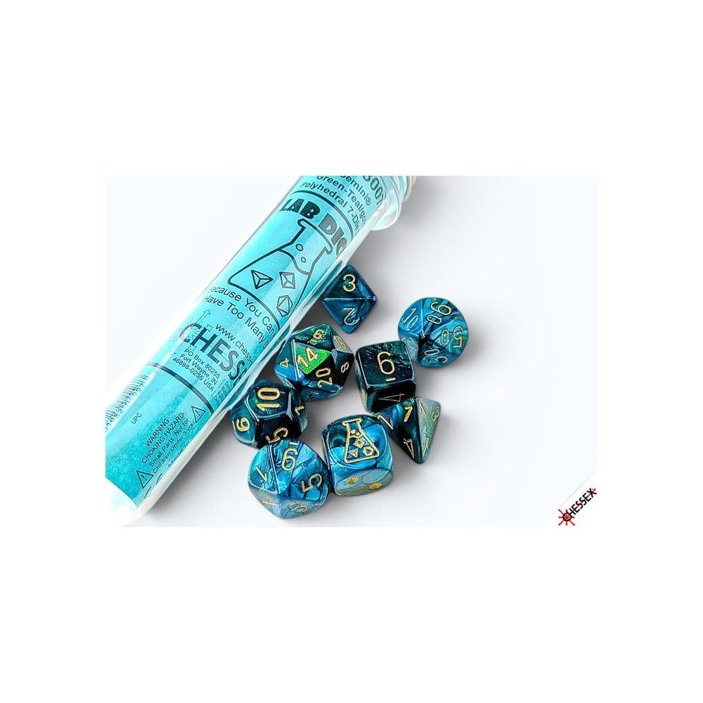 CHX 30078 Gemini Green-Teal / Gold
