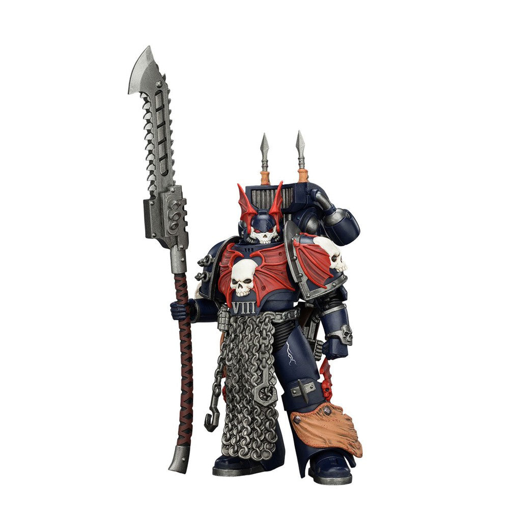 Warhammer Collectibles: 1/18 Scale Night Lords Legion Praetor with Jump pack