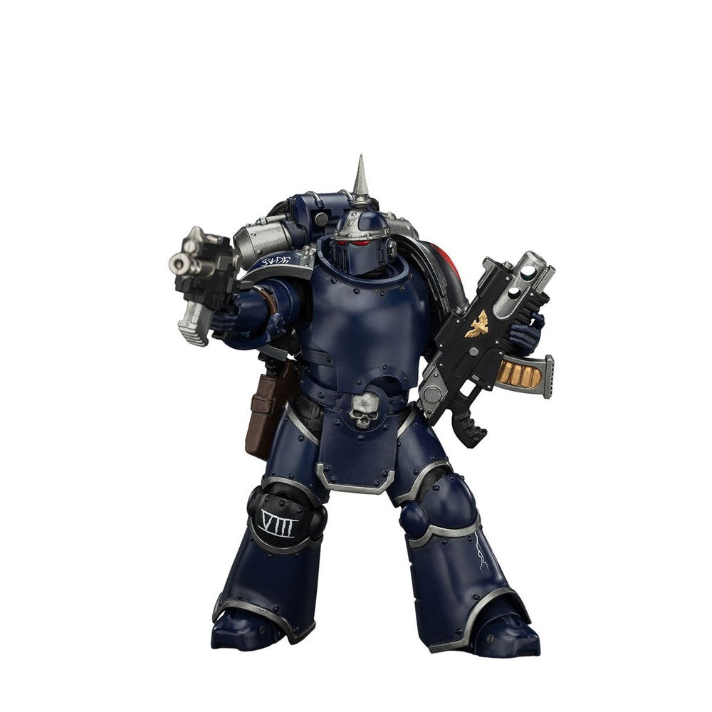 Warhammer Collectibles: 1/18 Scale Night Lords MK III Tactical Legionary  with Bolter and Bolt Pistl
