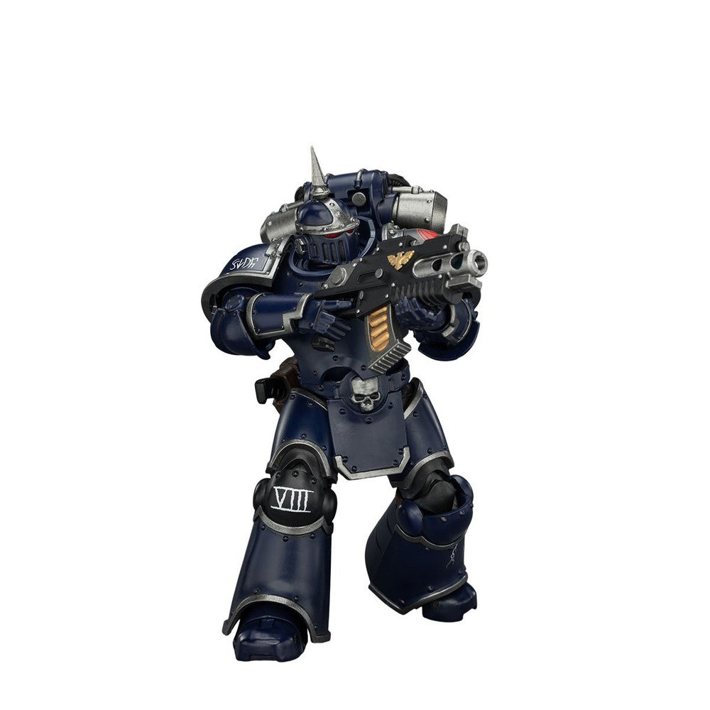Warhammer Collectibles: 1/18 Scale Night Lords MK III Tactical Legionary  with Bolter and Bolt Pistl
