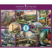 Thomas Kinkade 8 in 1 Jigsaw Puzzle