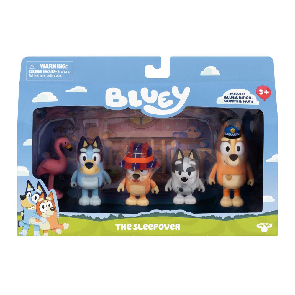 Bluey S15 Figure 4Pk Assorted