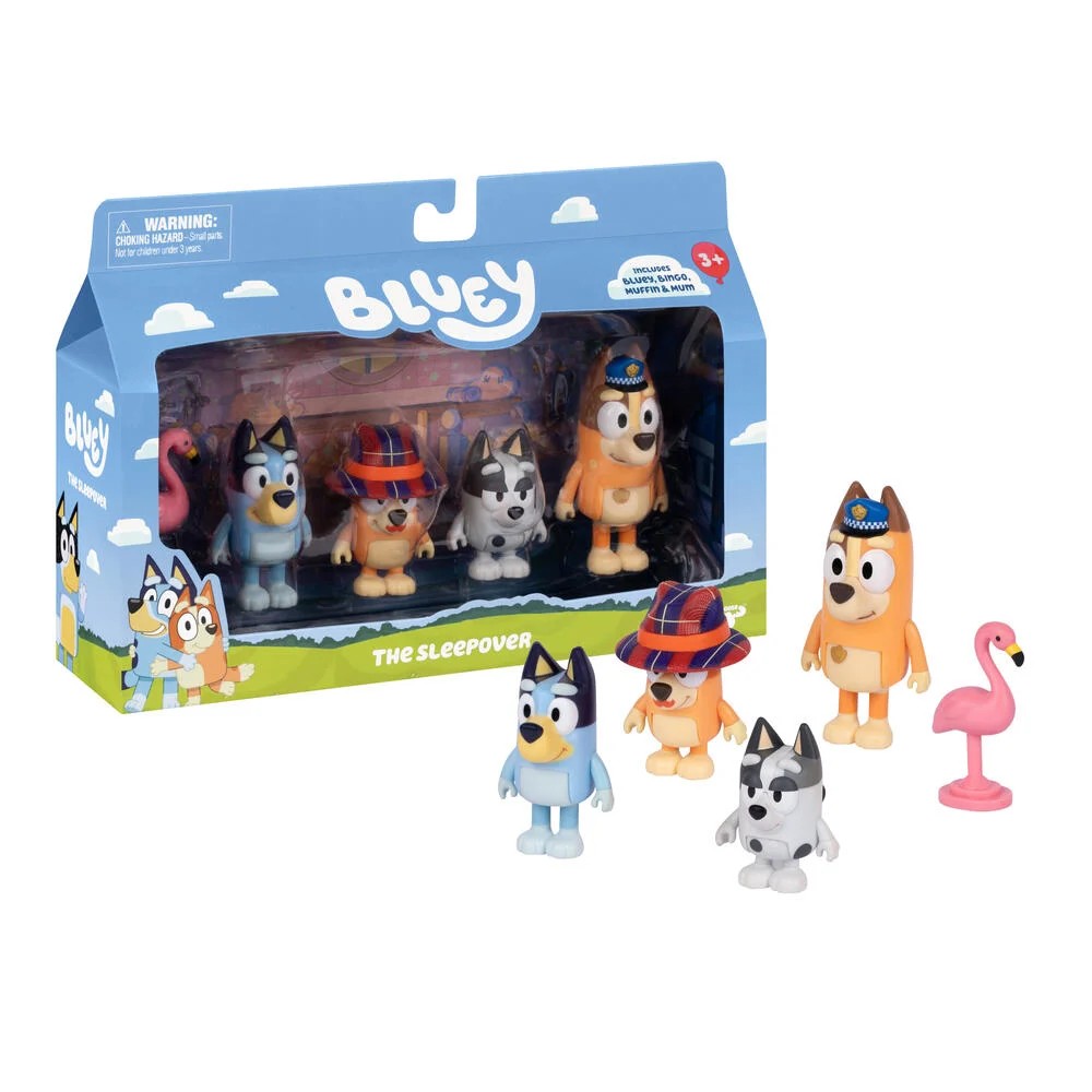 Bluey S15 Figure 4Pk Assorted