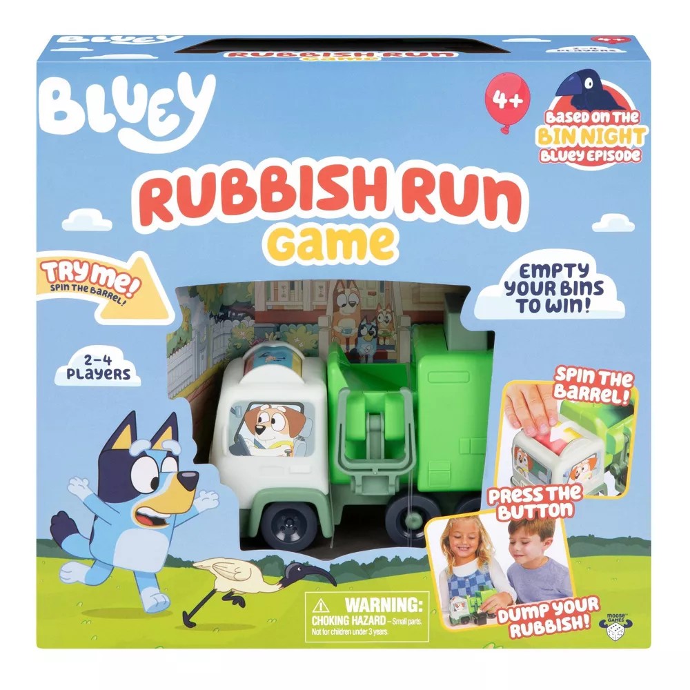 Bluey Rubbish Run Game