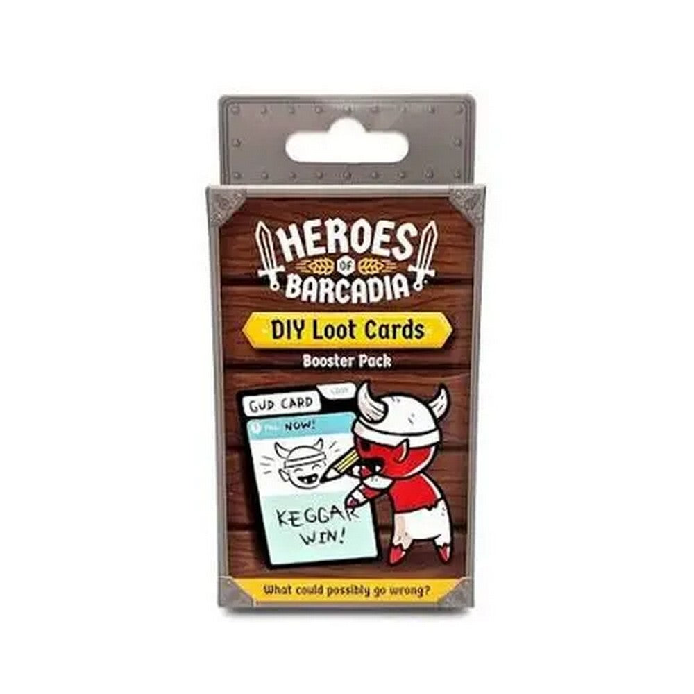 Heroes of Barcadia DIY Loot Cards Booste