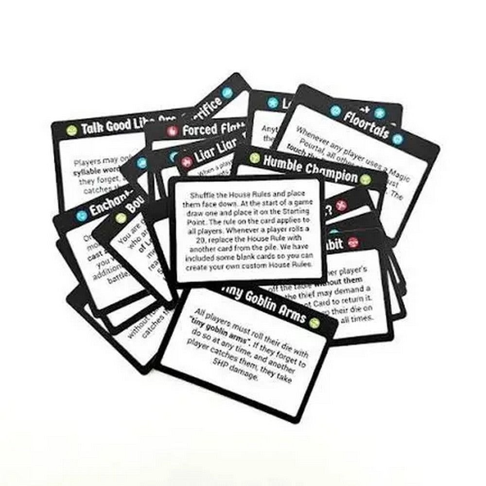 Heroes of Barcadia House Rules Booster P