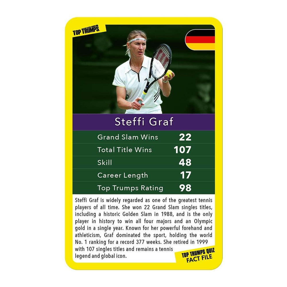 Top Trumps Tennis Stars - Limited Editions
