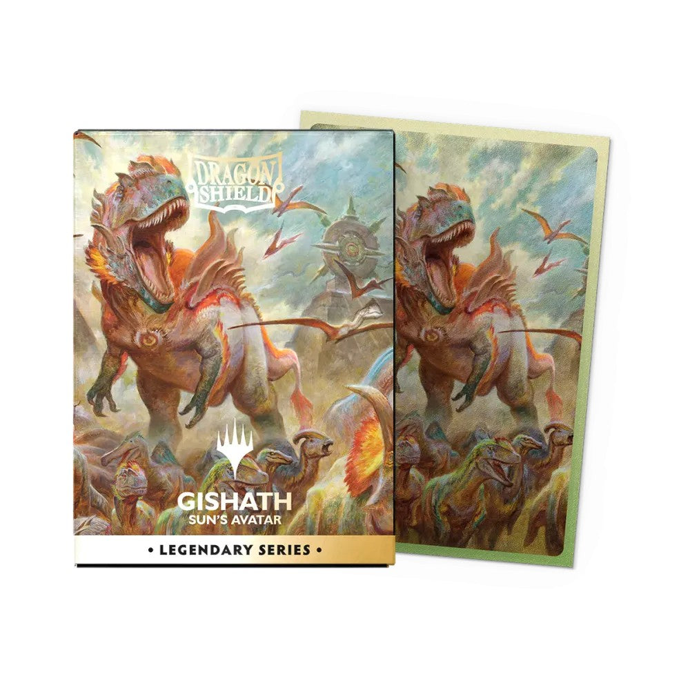 Dragon Shield: Sleeves – Matte Dual Art – MTG Legendary Series: Gishath, Sun's Avatar