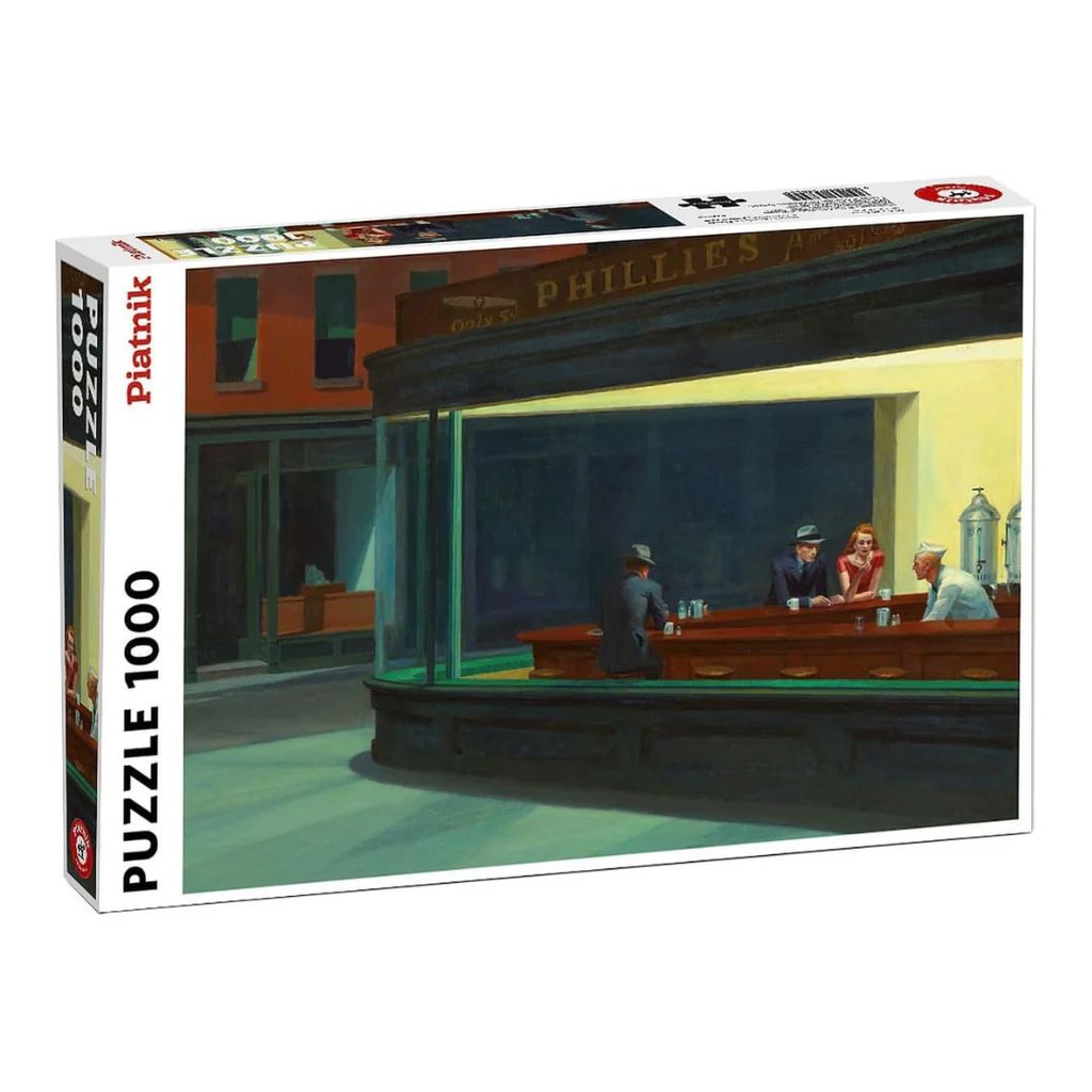 Puzzle - Piatnik - Hopper - Nighthawks 1000pc