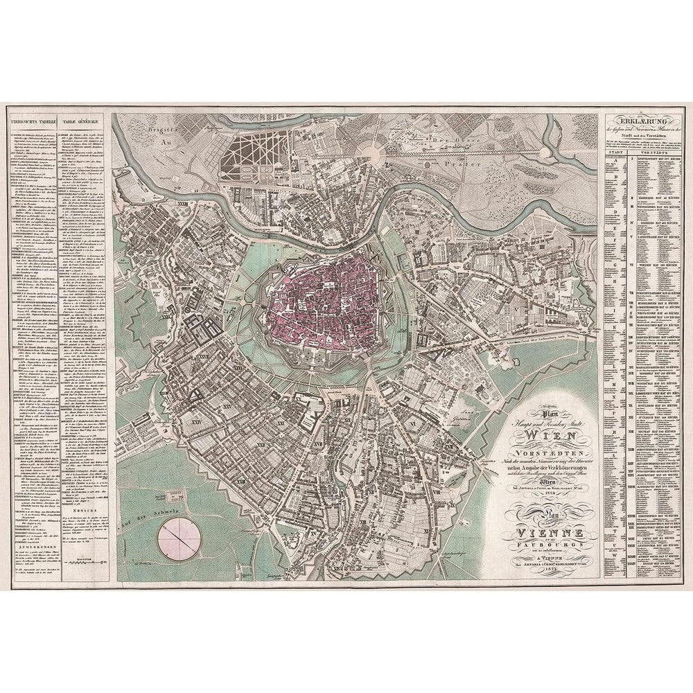 Puzzle - Piatnik - Vienna 1824 1000pc