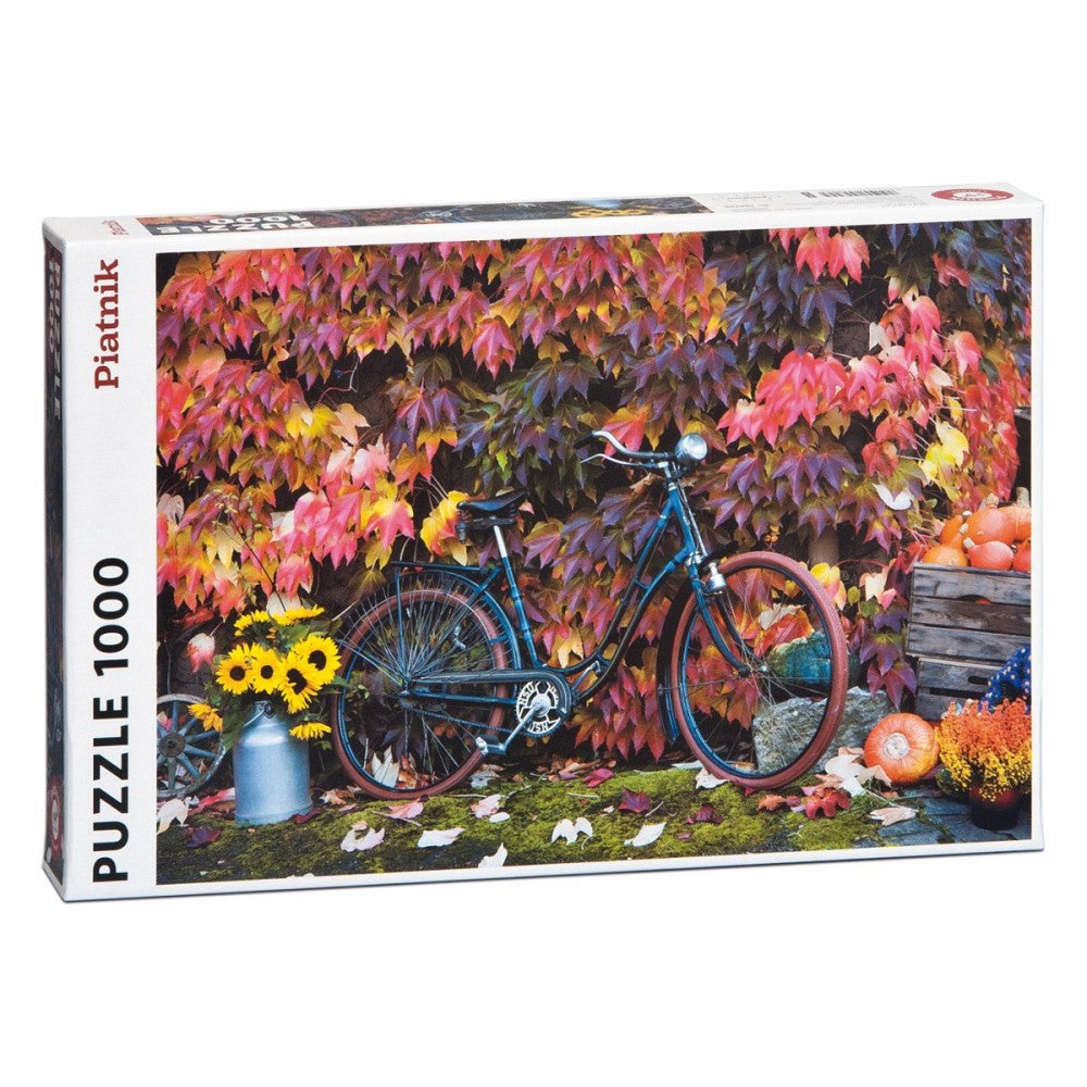 Puzzle - Piatnik - Bicycle in Autumn 1000pc