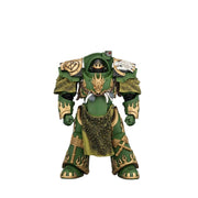 Warhammer Horus Heresy: 1/18 Scale Salamanders Firedrake Terminator 1 with Thunder Hammer and Dragonscale Storm Shield
