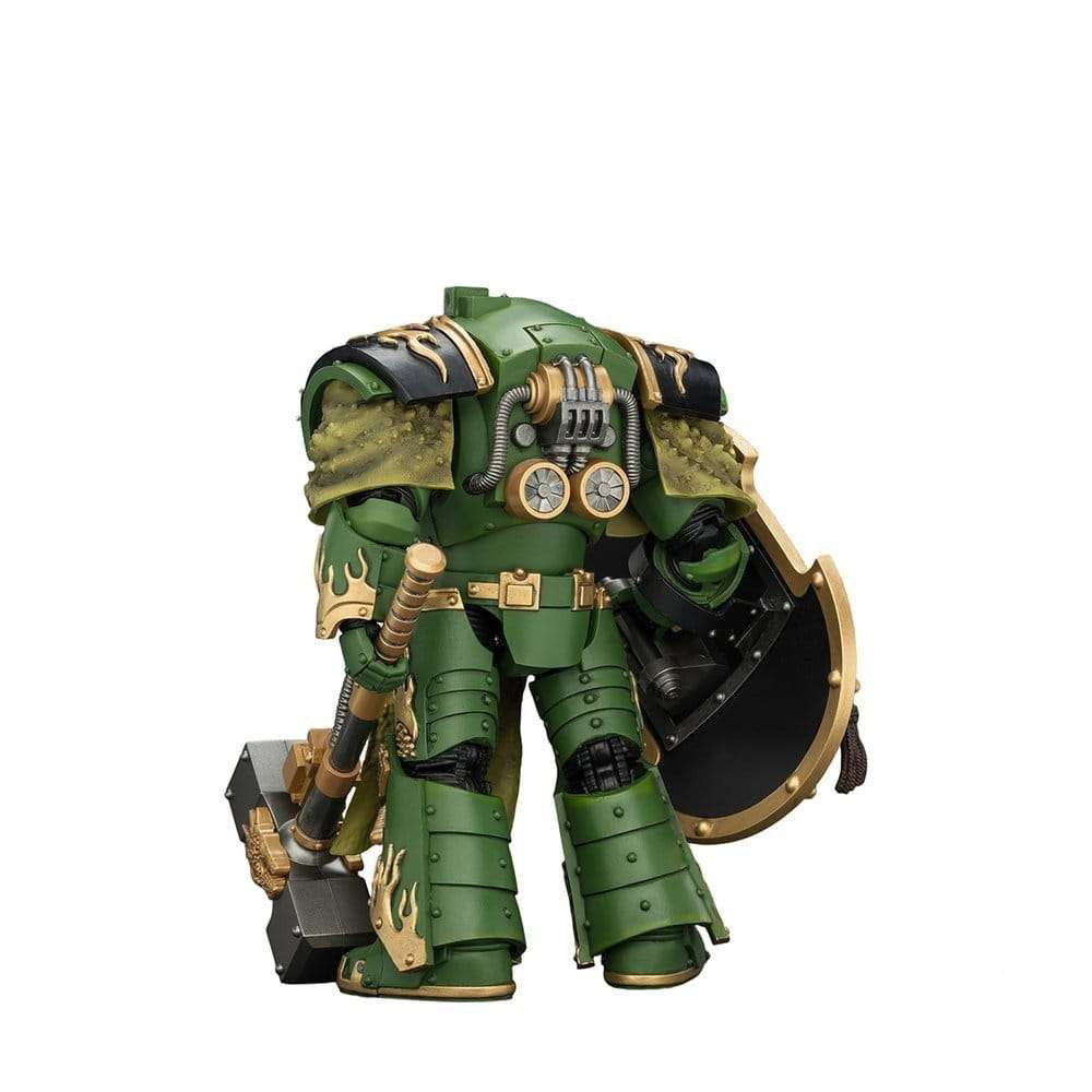 Warhammer Horus Heresy: 1/18 Scale Salamanders mFiredrake Terminator 2 with Thunder Hammer and Dragonscale Storm Shield