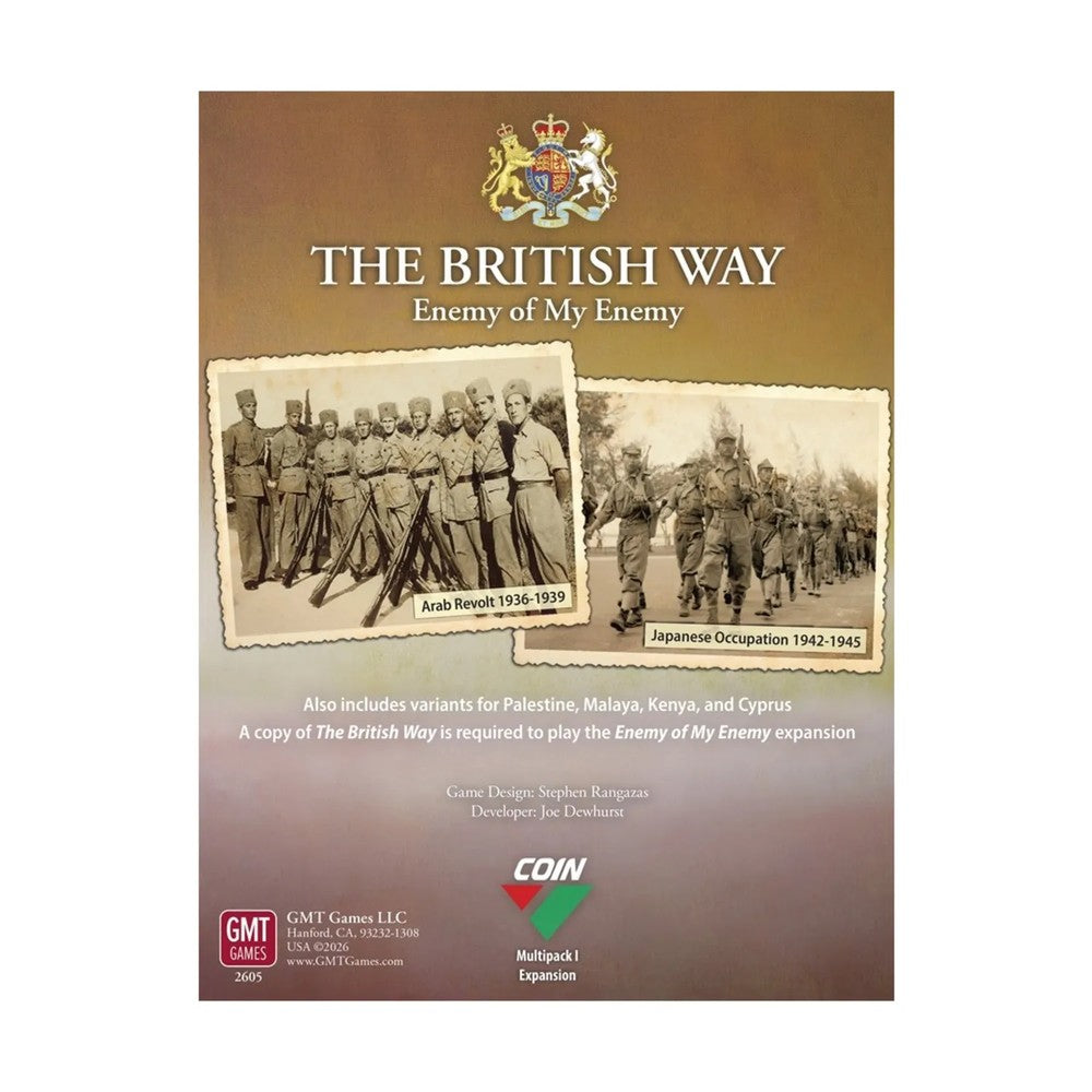 GMT Games - The British Way: Enemy of My Enemy