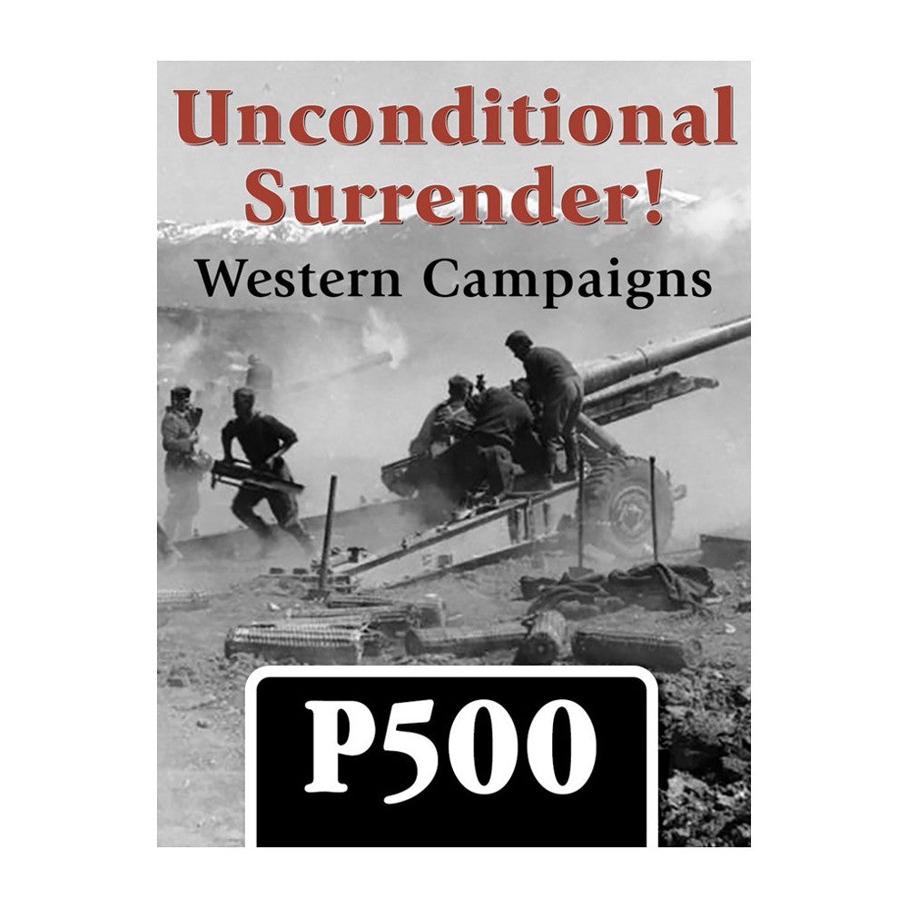 GMT Games - Unconditional Surr: Western Campaigns