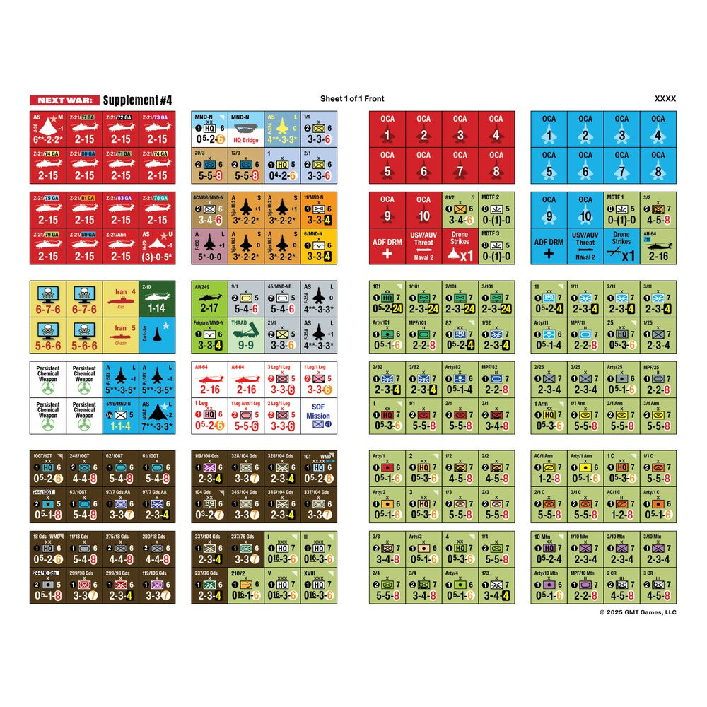GMT Games - Next War Supplement #4