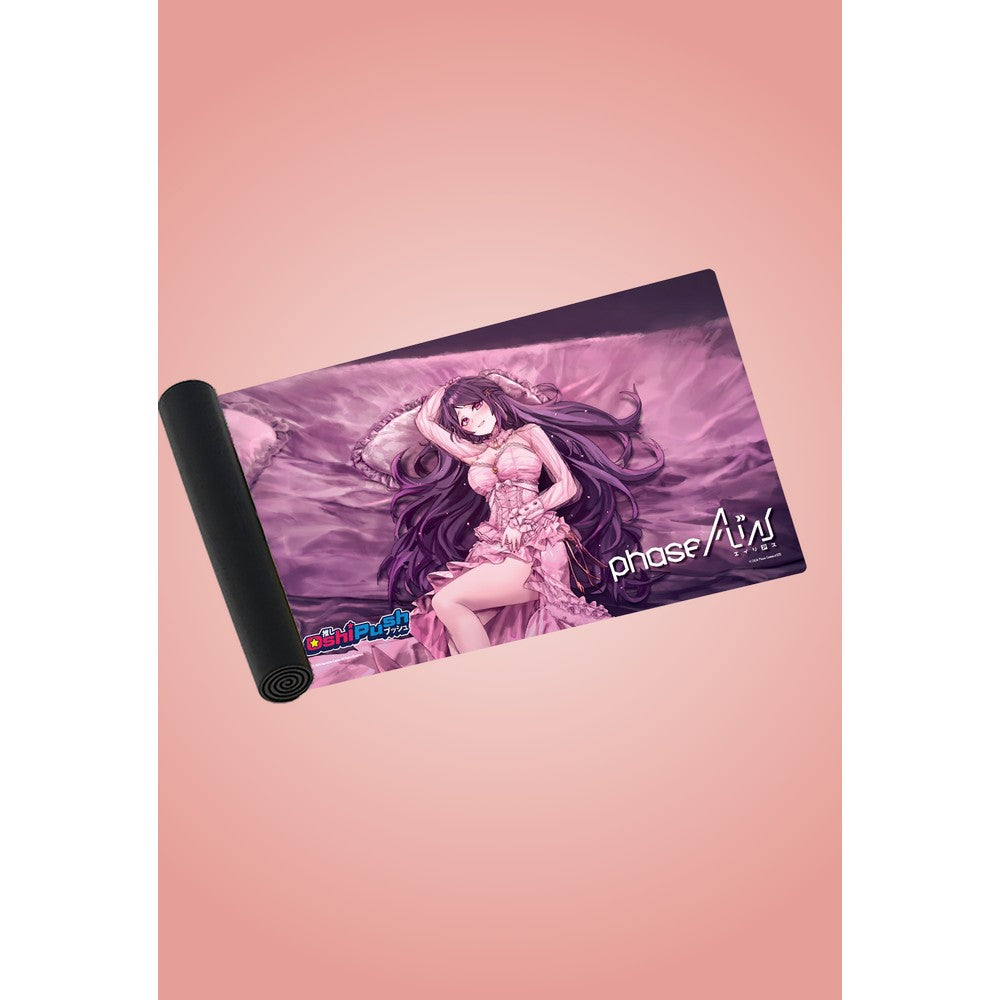 Oshi Push: Set 3: Phase ALiAS: Standard Size Neoprene Playmat (24.25""x14.25""): Himemiya Rie