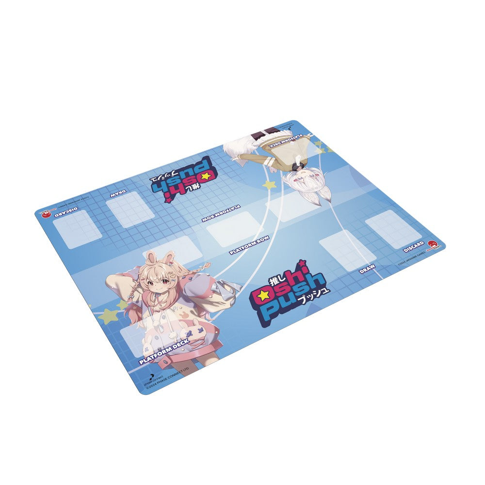 Oshi Push: Set 3: Phase ALiAS: Two-Player Oversized Neoprene (36”x24”) Setup Mat