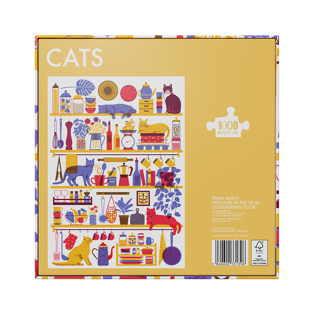 Puzzle - Cloudberries - Cats 1000pc