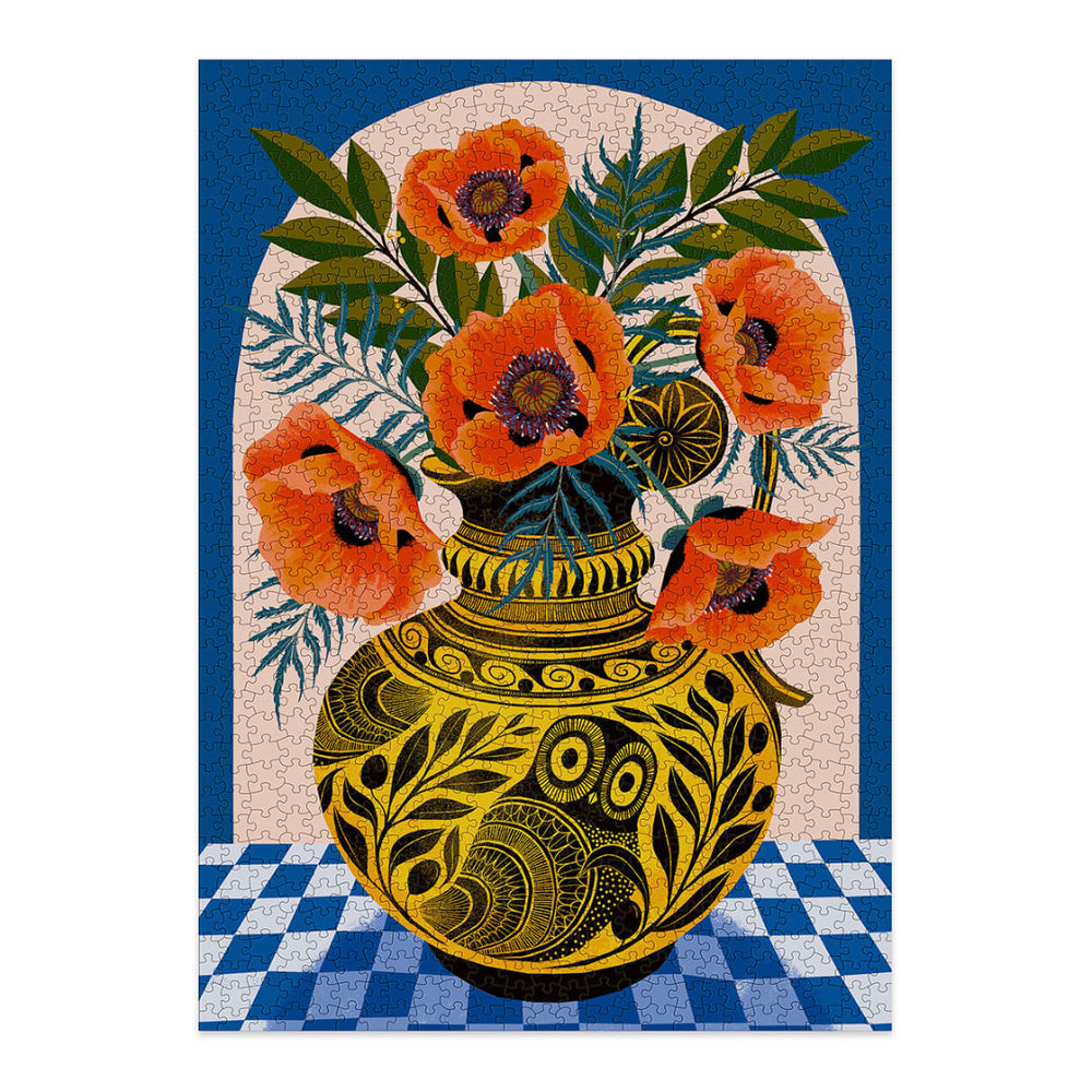 Puzzle - Cloudberries - Poppies 1000pc