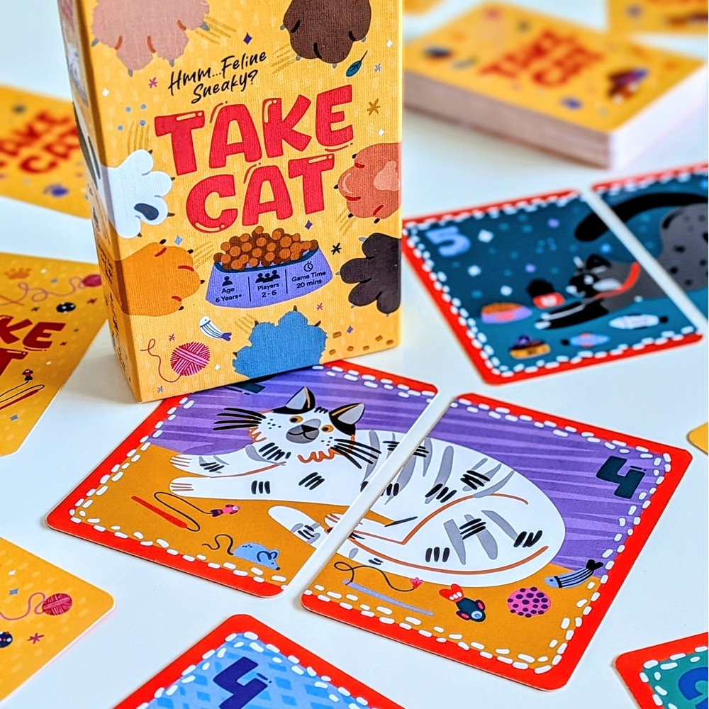Take Cat! Game by Gibsons