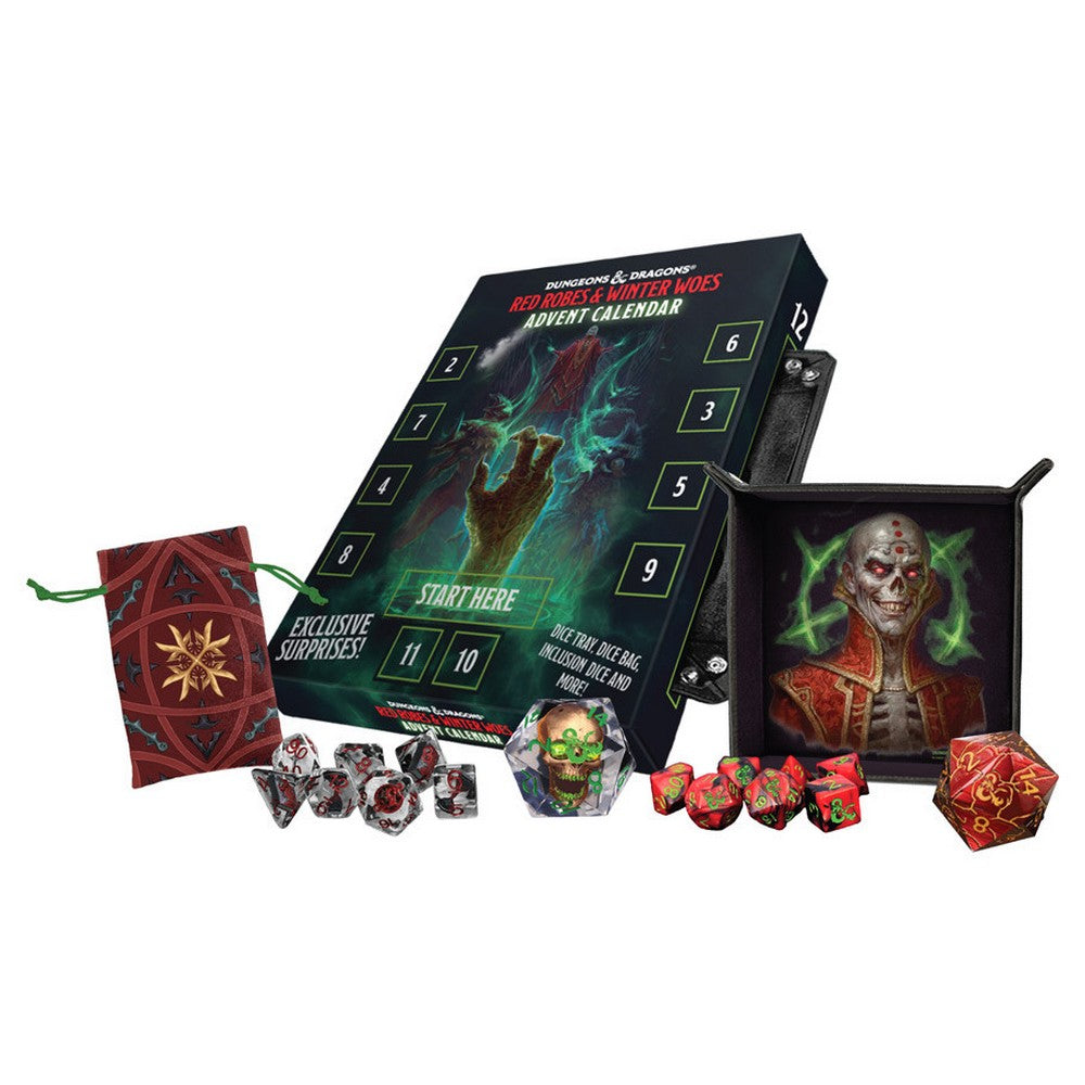 Fanroll: D&D Red Robes & Winter Woes Advent Calendar