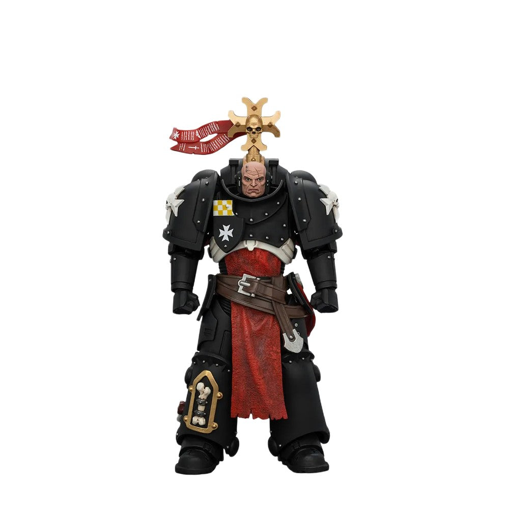 Warhammer Collectibles: 1/18 Scale Black Templars Execrator 1 with Crozius Arcanum and Master-Crafted Power Weapon