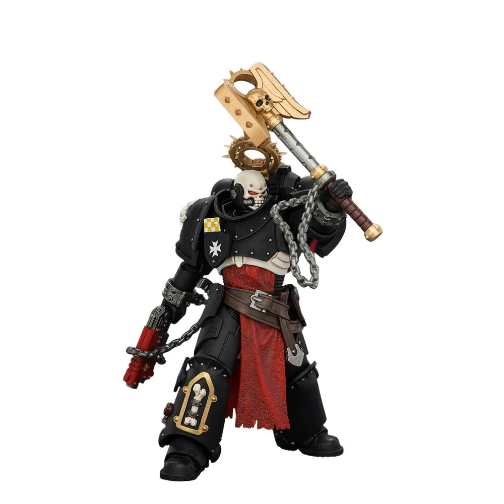 Warhammer Collectibles: 1/18 Scale Black Templars Execrator 2 with Crozius Arcanum and Absolvor Bolt Pistol