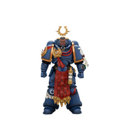 Warhammer Collectibles: 1/18 Scale Ultramarines Ferren Areios with Thunder Hammer and Bolt Pistol