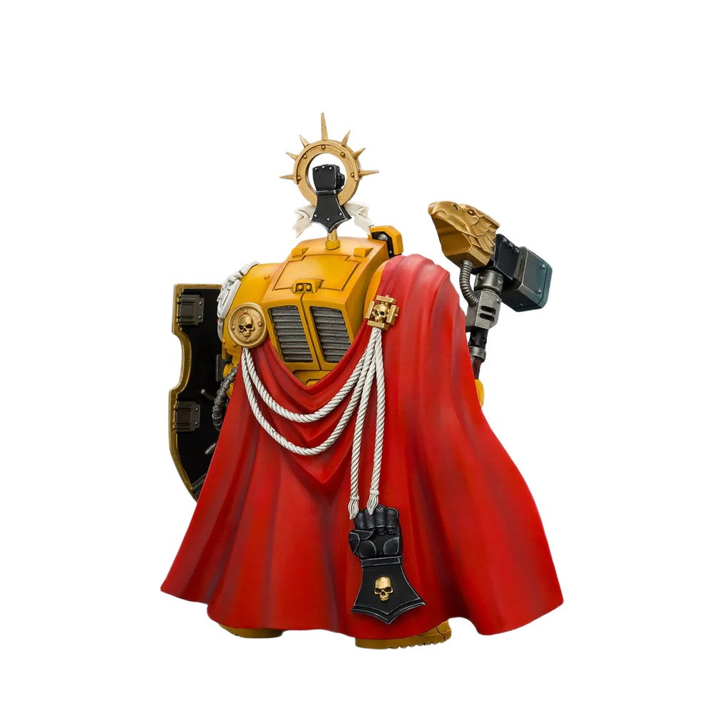 Warhammer Collectibles: 1/18 Scale Imperial Fists Darnath Lysander with Thunder Hammer and Storm Shield