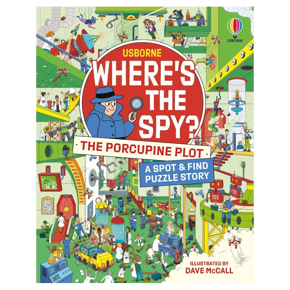 Where's the Spy? Porcupine. A Spot & Find Puzzle Story