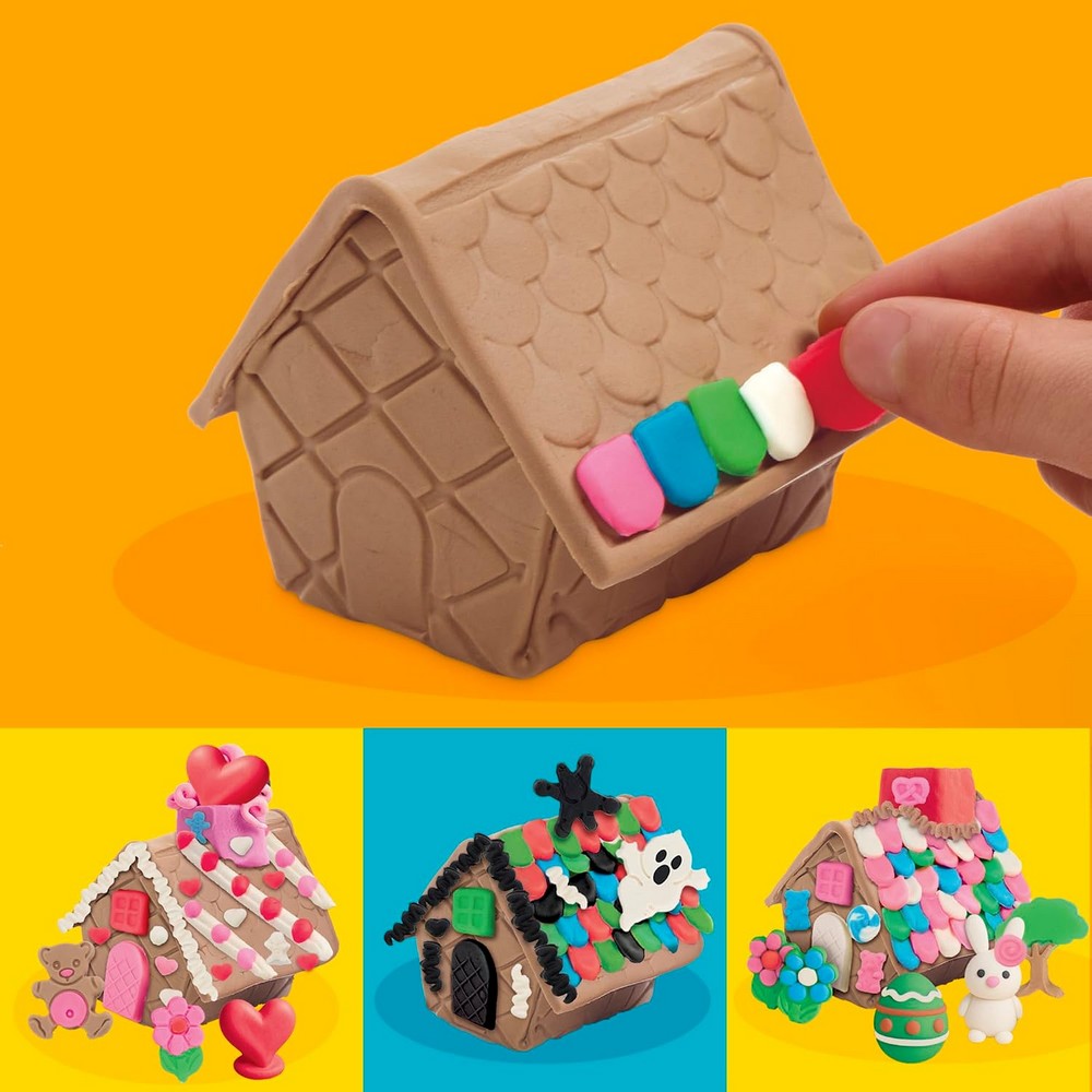 Playdoh Gingerbread House
