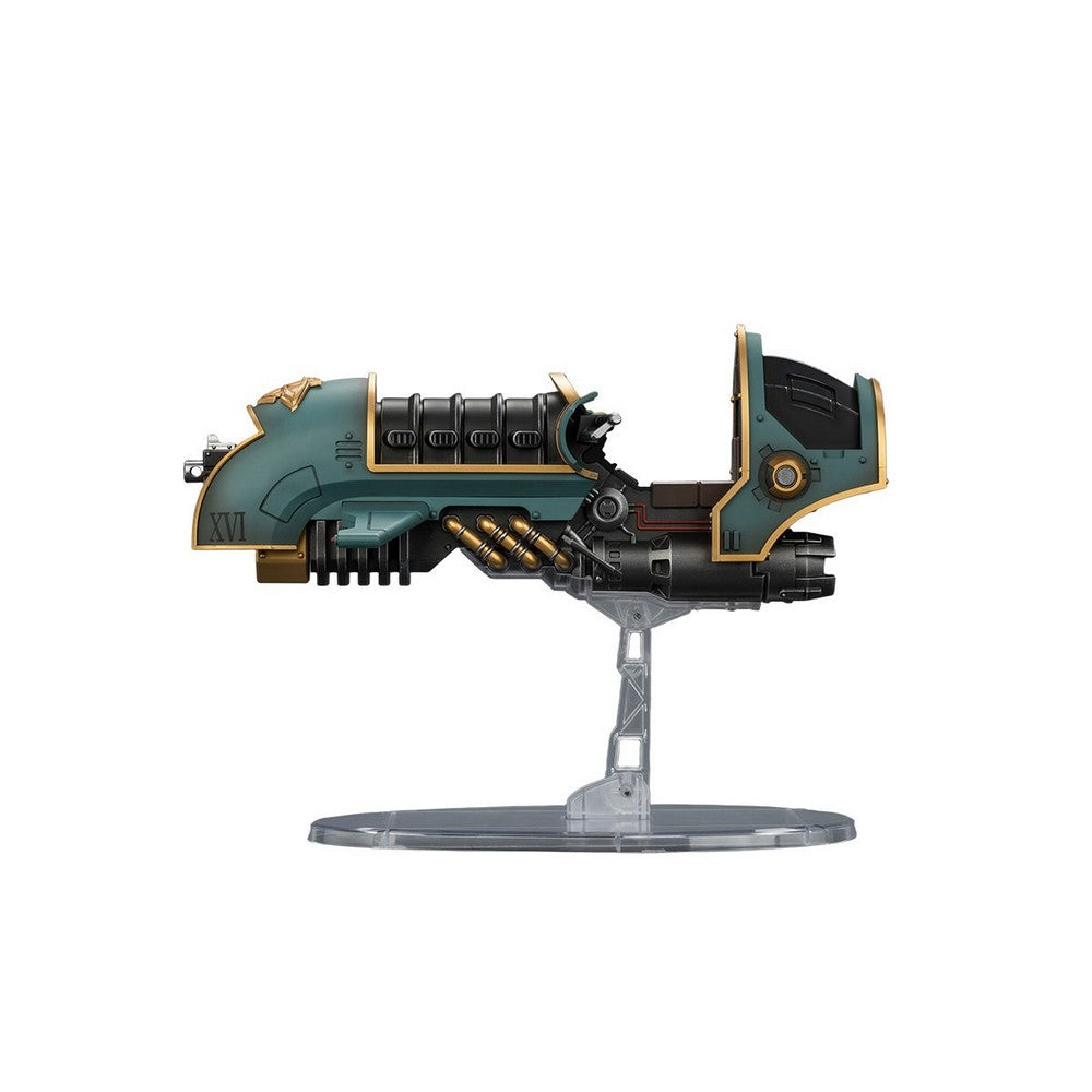 Warhammer Collectibles: 1/18 Scale Sons of Horus Legion Scimitar Jetbike with Heavy Bolter