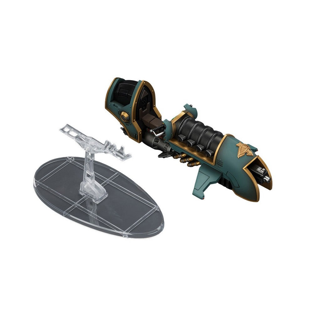 Warhammer Collectibles: 1/18 Scale Sons of Horus Legion Scimitar Jetbike with Heavy Bolter