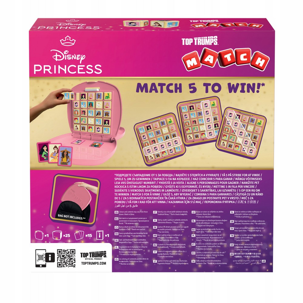 Disney Princess Top Trumps Match
