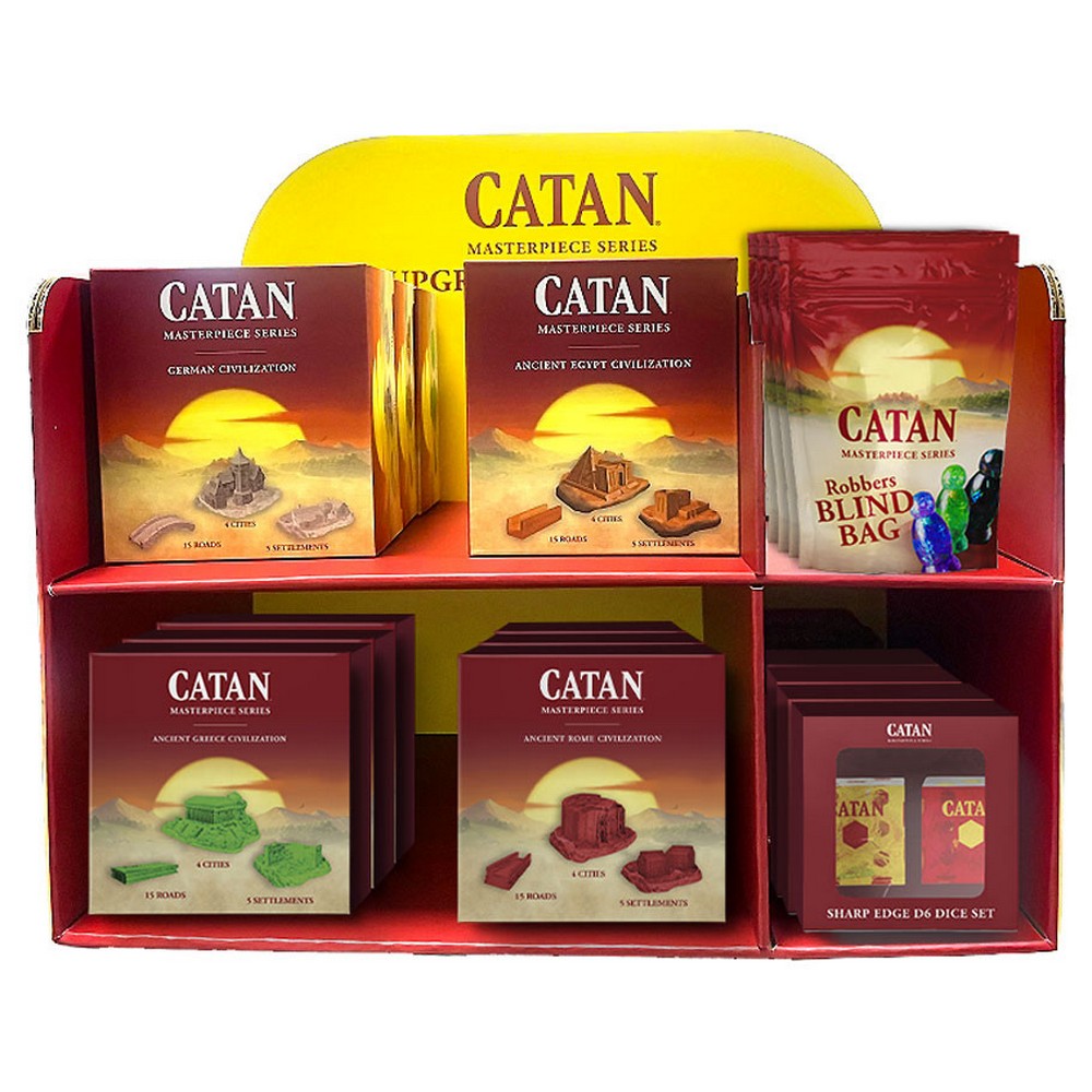 Fanroll: Catan Filled PDQ Store Display
