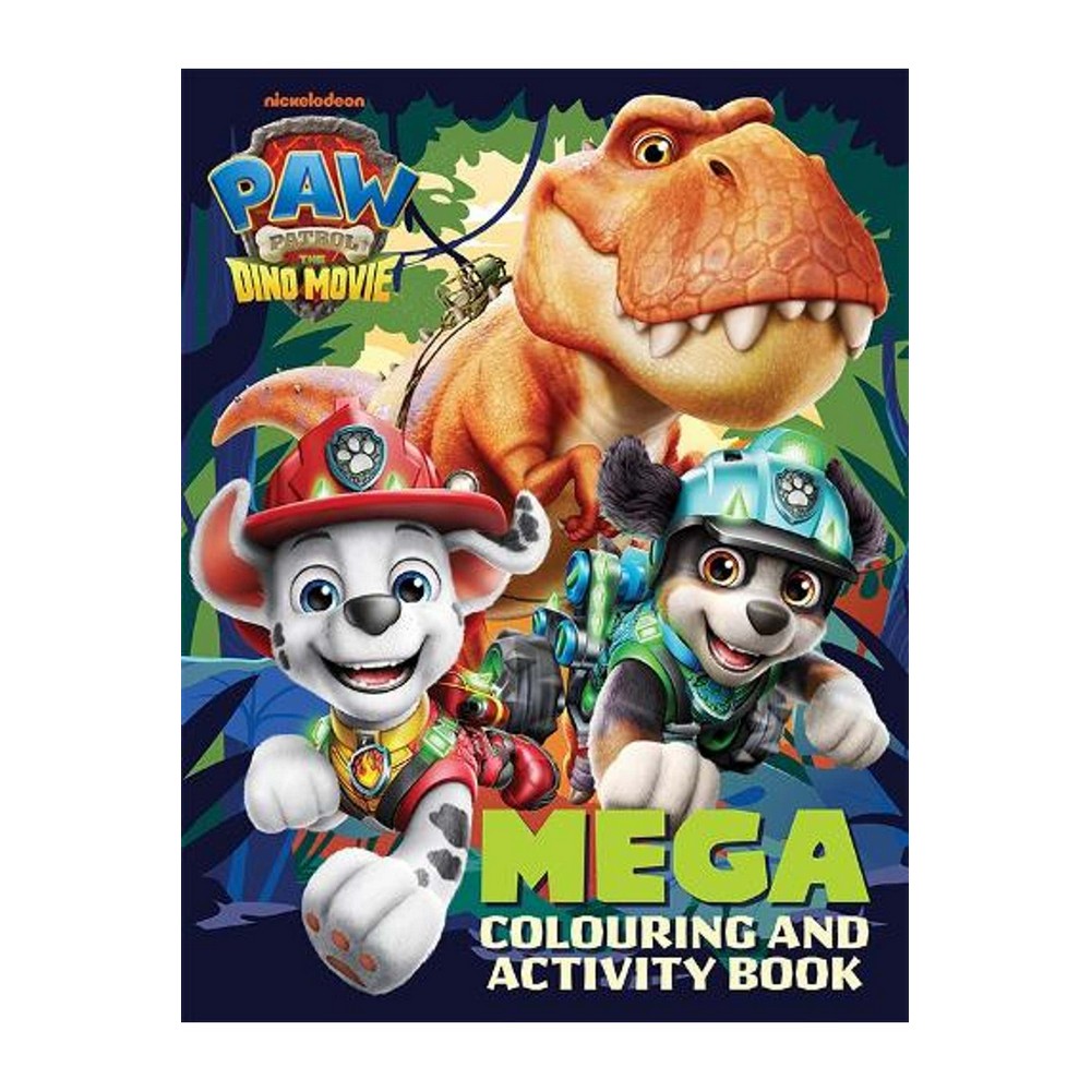 PAW Patrol The Dino Movie - Mega Colouring Book