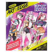 Crayola K-Pop Demon Hunters Art with Edge Coloring Book