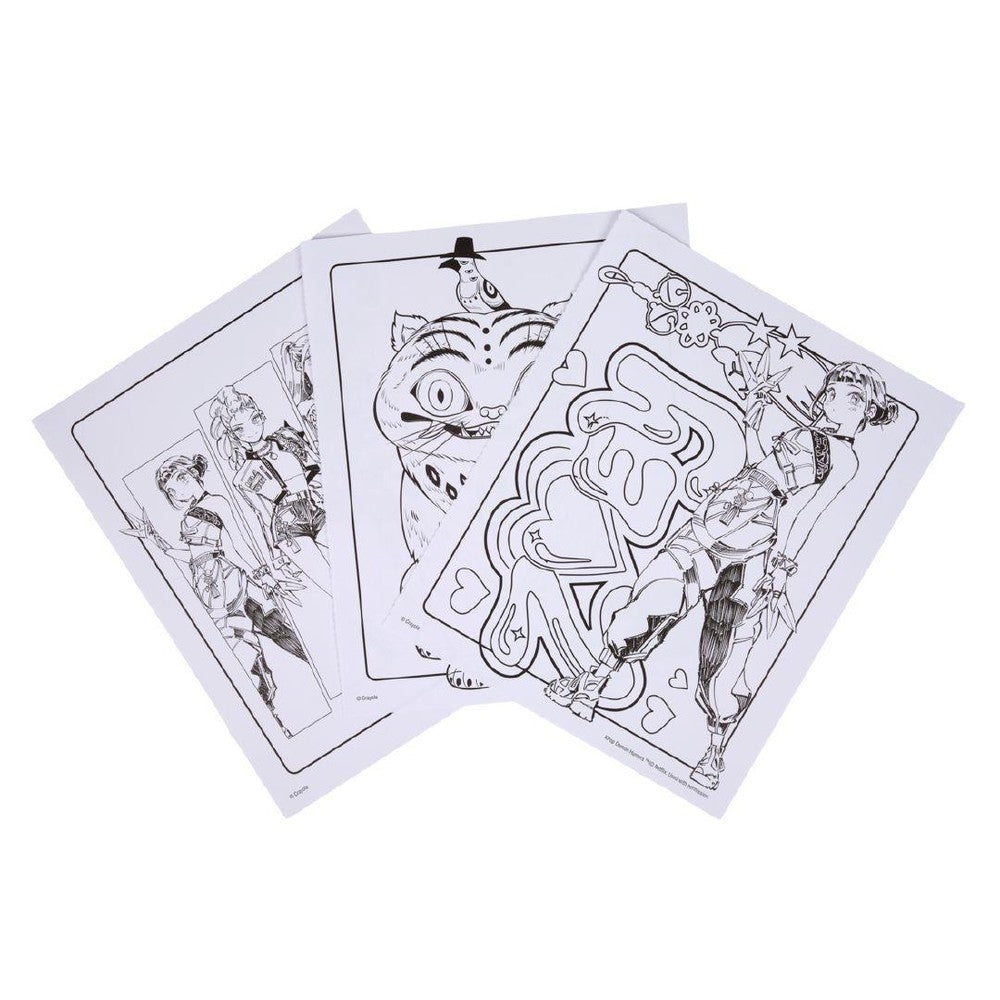 Crayola K-Pop Demon Hunters Art with Edge Coloring Book